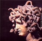 Gian Lorenzo Bernini Medusa painting